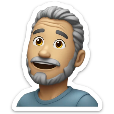 yo con los brazos alzados al cielo sticker