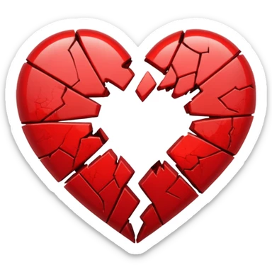 heart break sticker
