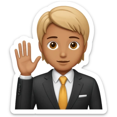 Report to the supervisor sticker