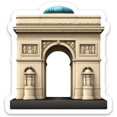 Arc de triomphe sticker