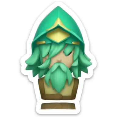 the legend of zelda navi sticker