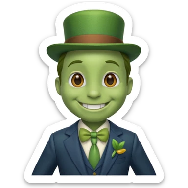 Jiminy cricket sticker