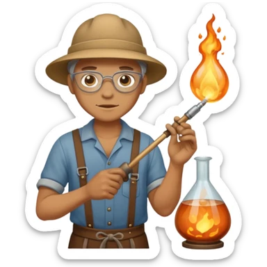 Glass Blower sticker