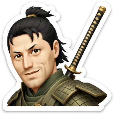 Ancient Samurai sticker