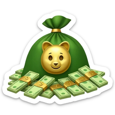 Make Money Bank Emoji sticker