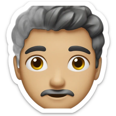 Sourcil levé sticker