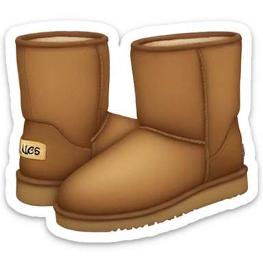 aesthetic uggs  sticker