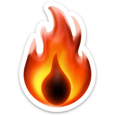 Black Fire 🔥 sticker