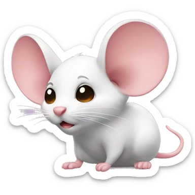 Loves mouse sticker