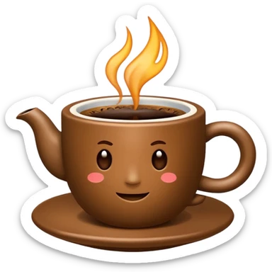 Xícara de Café realista sticker