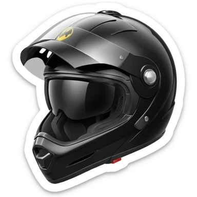 motorbike helmet sticker