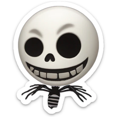Skellington sticker