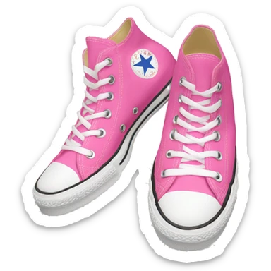 Converse pink sticker