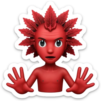 Stranger things emoji  sticker
