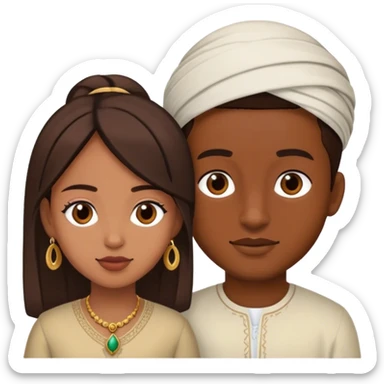 Canaan and Raya sticker