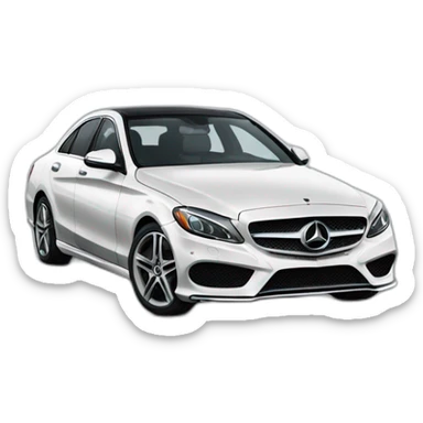 benz c class 2015 sticker