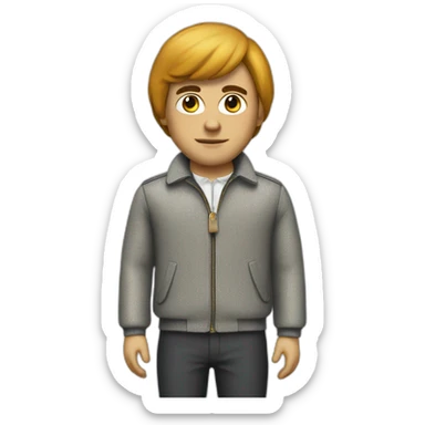 60s Mod culture target sticker