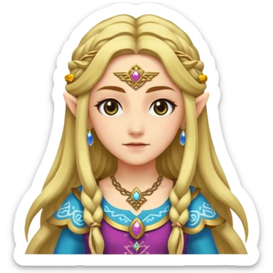 Zelda de TOTK  sticker