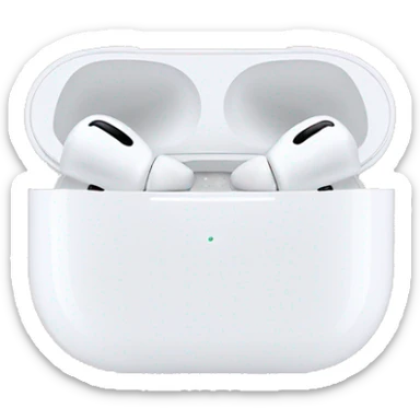beige AirPods Pro  sticker