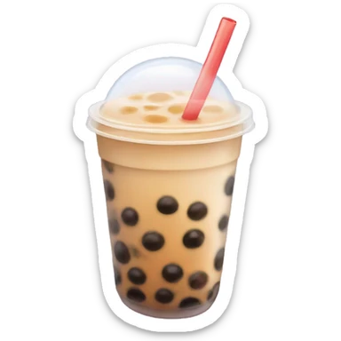 bubble tea sticker