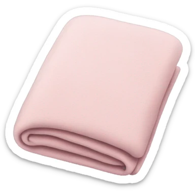 Light Pink blanket winter sticker