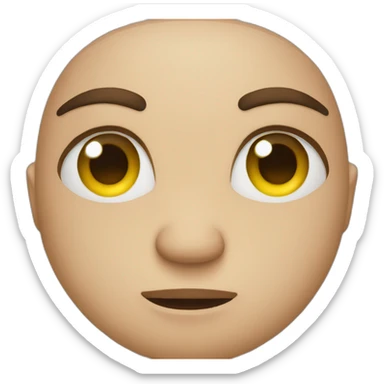 Judgy side eye sticker