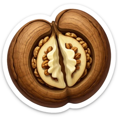 un cerneau de noix sticker