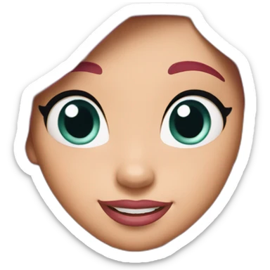 ariel from disney princess sticker