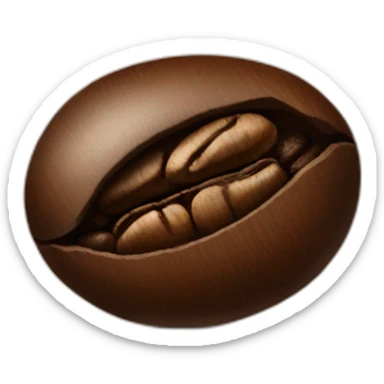 coffee-bean sticker