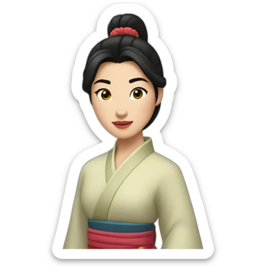 Mulan sticker