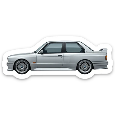 Bmw m3 e30 sticker