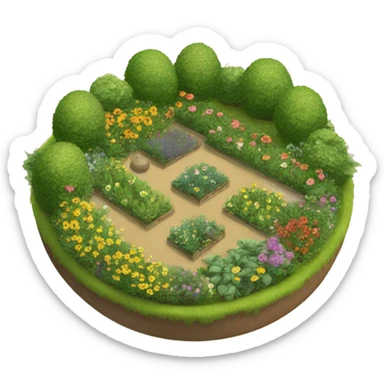Garden sticker