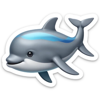 Trippy space background with vaquita  sticker