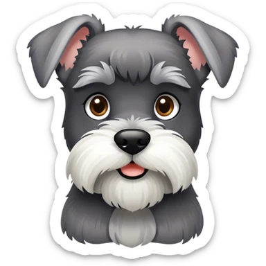 Schnauzer sticker