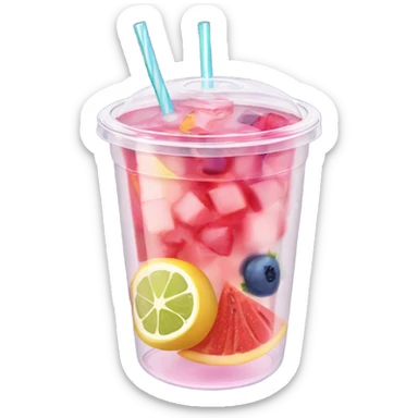 pink drink from stibuks sticker