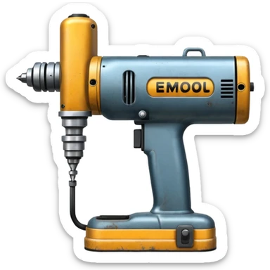 Drill Machine sticker