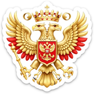 Russian Coat Of Arms sticker