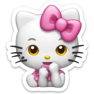 hello kitty sticker