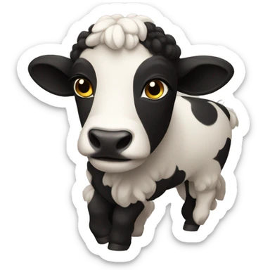 Oveja negra tatuada sticker