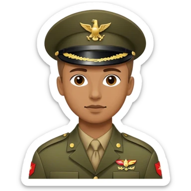 Military army soldier sticker
