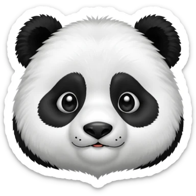 Po from the Kung Fu Panda movie sticker