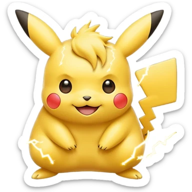 Pikachu sticker
