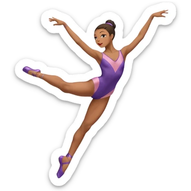 Jazz dancer sticker