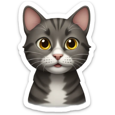 Cat sticker