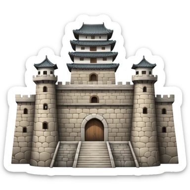 South Korea 
Hwaseong Fortress Palace castle sticker