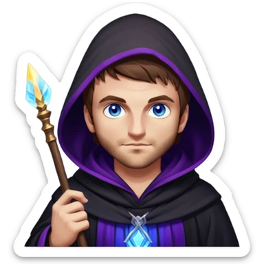 Obsidian Mage sticker