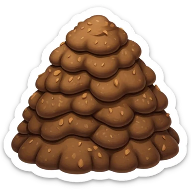 Poo tsunami  sticker
