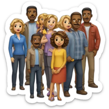 big-family-company sticker