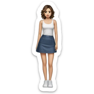 ana de armas in skirt sticker