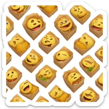 coupon eat a lunch sticker